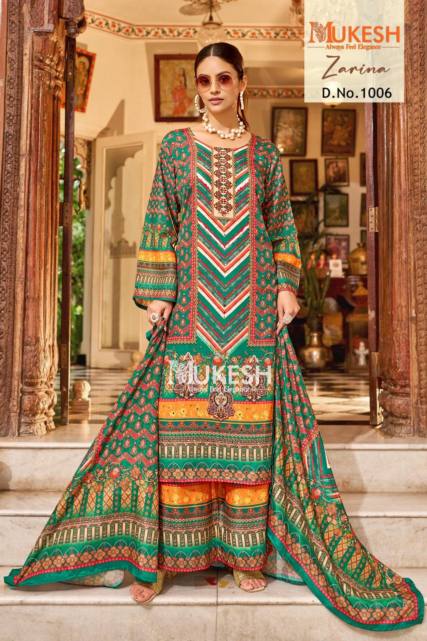 Mukesh Zarina catalog pakistani readymade suits wholesale