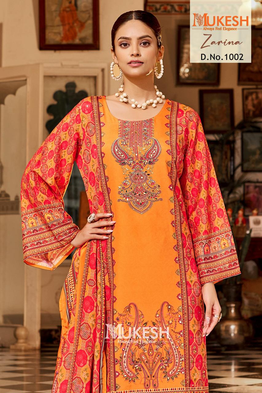Mukesh Zarina catalog pakistani readymade suits wholesale