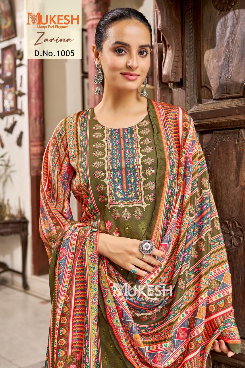Mukesh Zarina catalog pakistani readymade suits wholesale