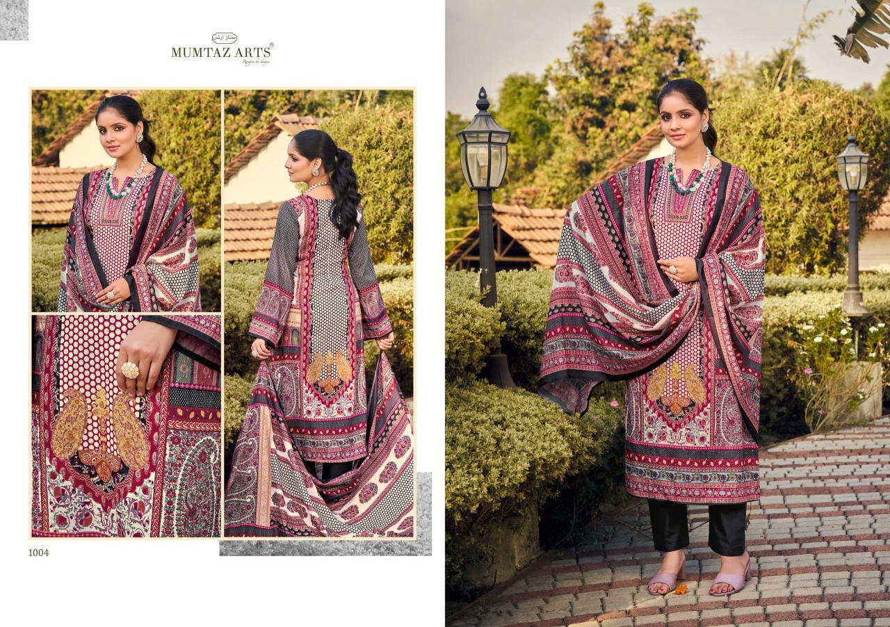 Mumtaz Arts Parishi catalog unstitched dress material wholesale