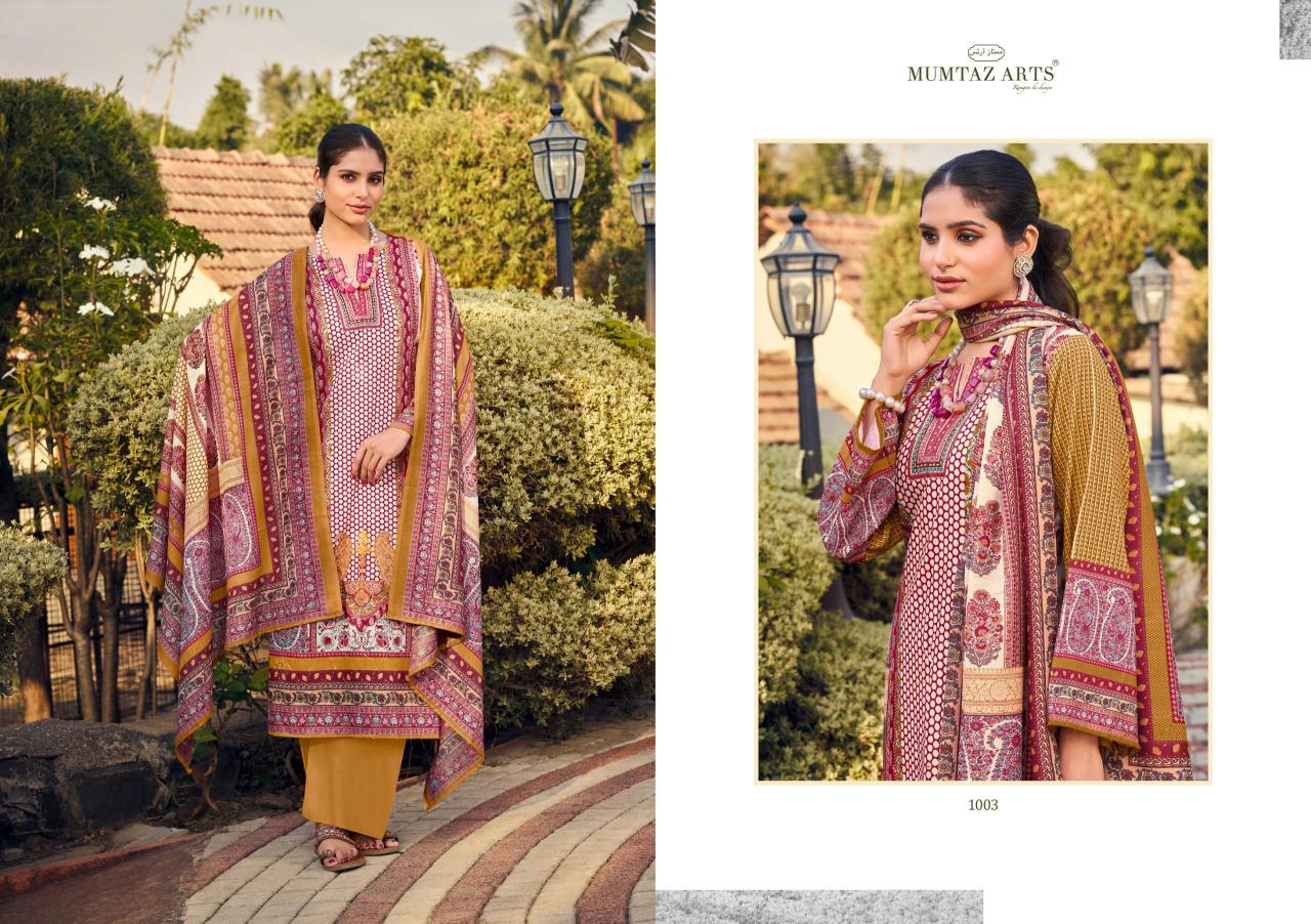 Mumtaz Arts Parishi catalog unstitched dress material wholesale
