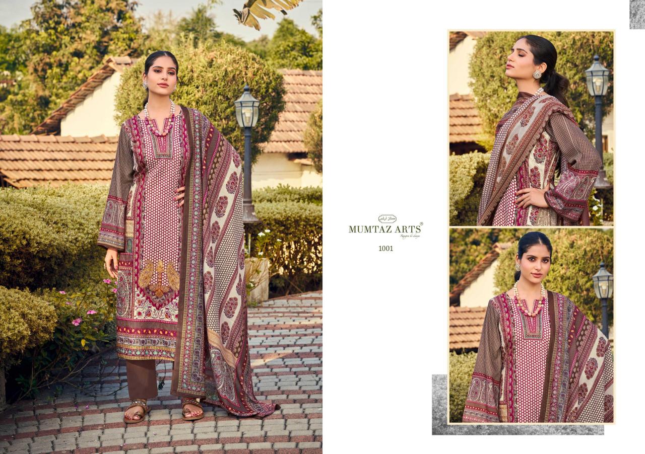 Mumtaz Arts Parishi catalog unstitched dress material wholesale