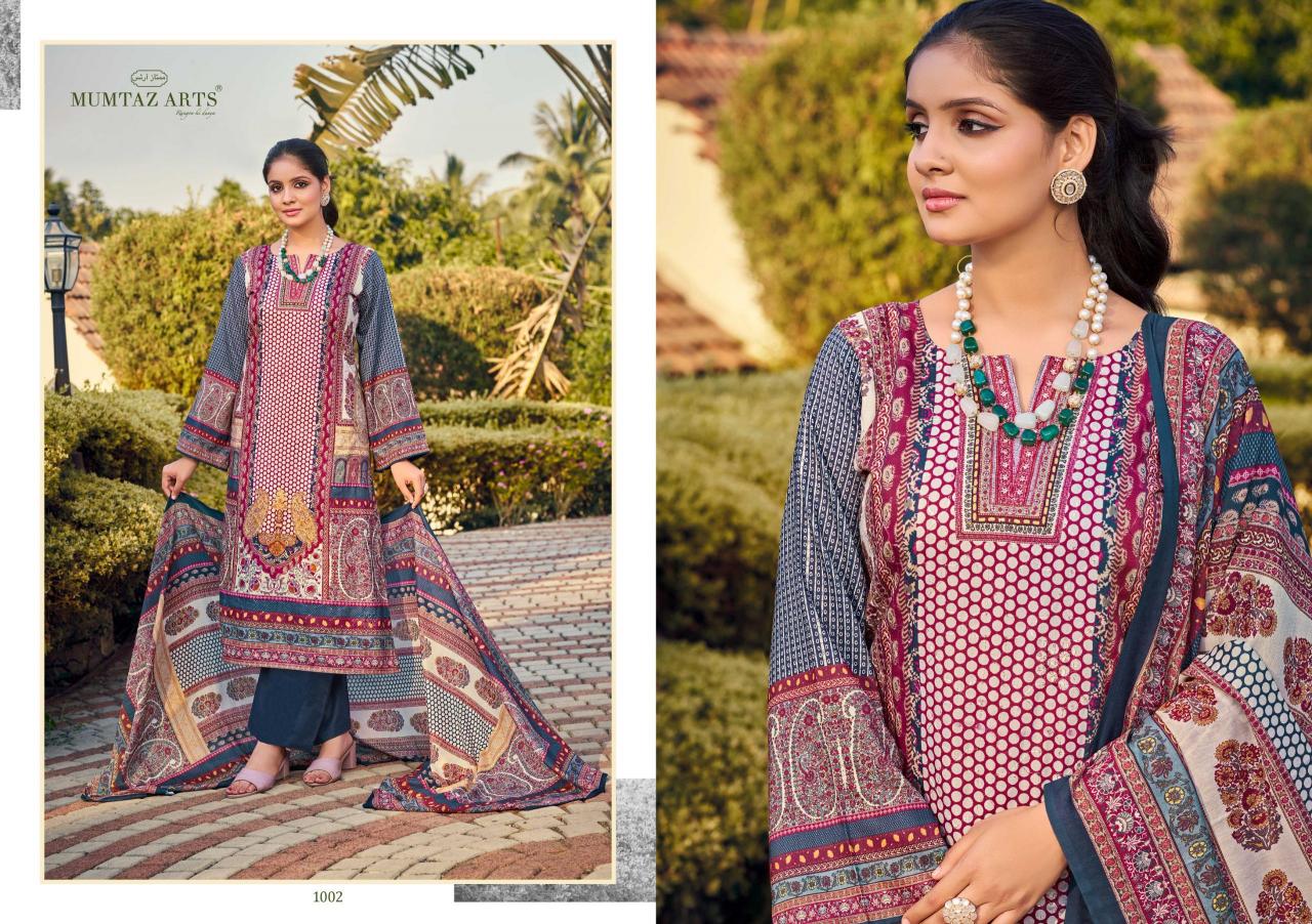 Mumtaz Arts Parishi catalog unstitched dress material wholesale