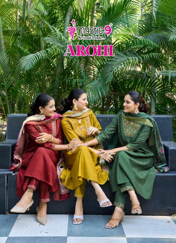 Mystic 9 Arohi vol 1 catalog fabindia kurtis indian price