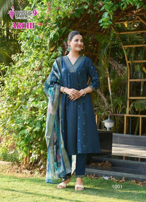 Mystic 9 Arohi vol 1 catalog fabindia kurtis indian price