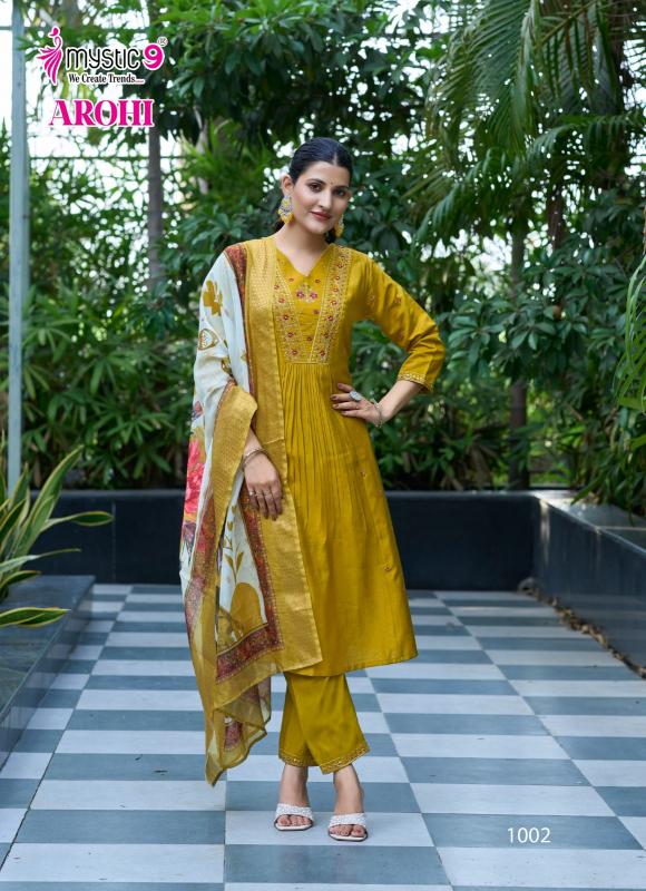 Mystic 9 Arohi vol 1 catalog fabindia kurtis indian price