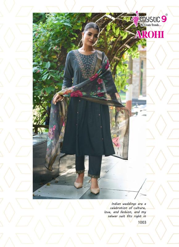 Mystic 9 Arohi vol 1 catalog fabindia kurtis indian price