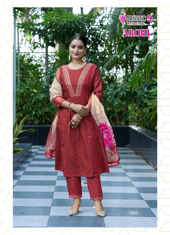 Mystic 9 Arohi vol 1 catalog fabindia kurtis indian price