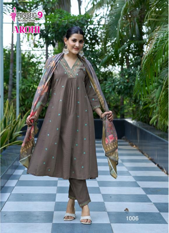 Mystic 9 Arohi vol 1 catalog fabindia kurtis indian price