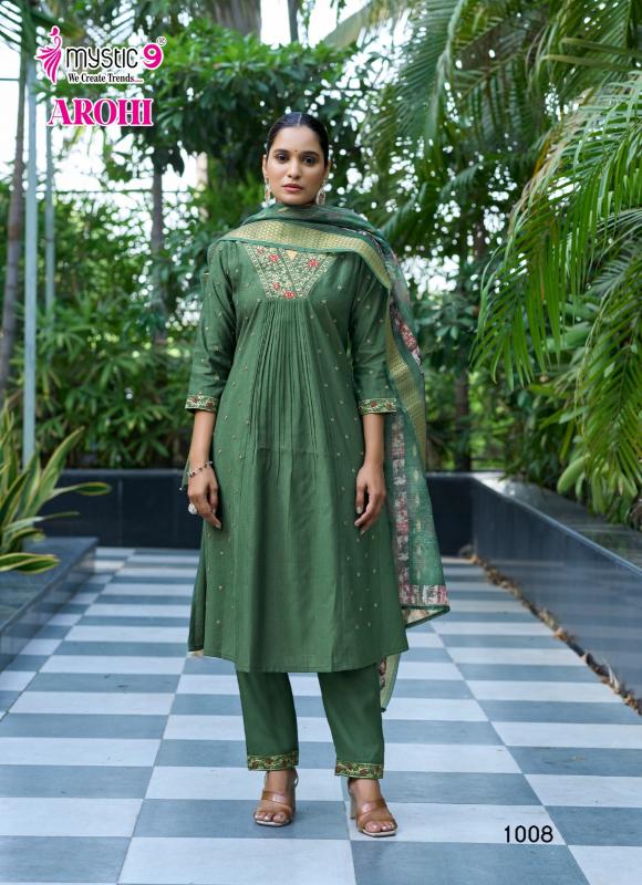 Mystic 9 Arohi vol 1 catalog fabindia kurtis indian price