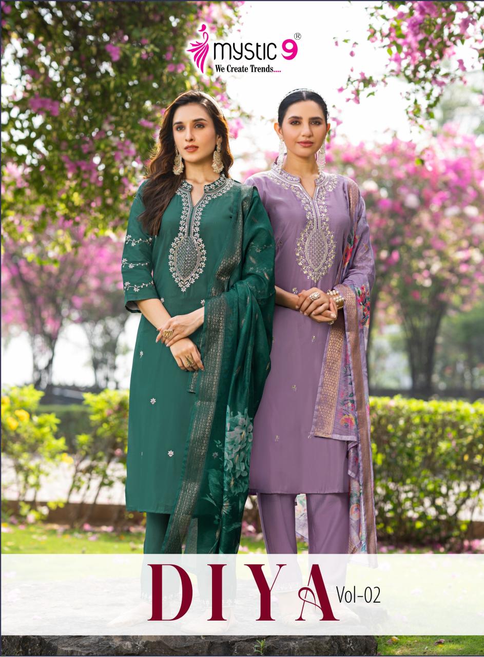 Mystic 9 Diya vol 2 catalog shop kurtis online india