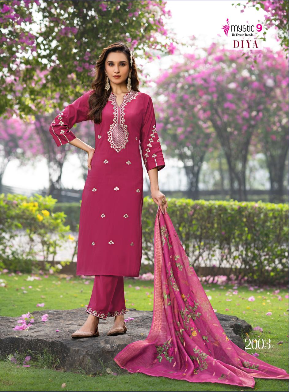 Mystic 9 Diya vol 2 catalog shop kurtis online india