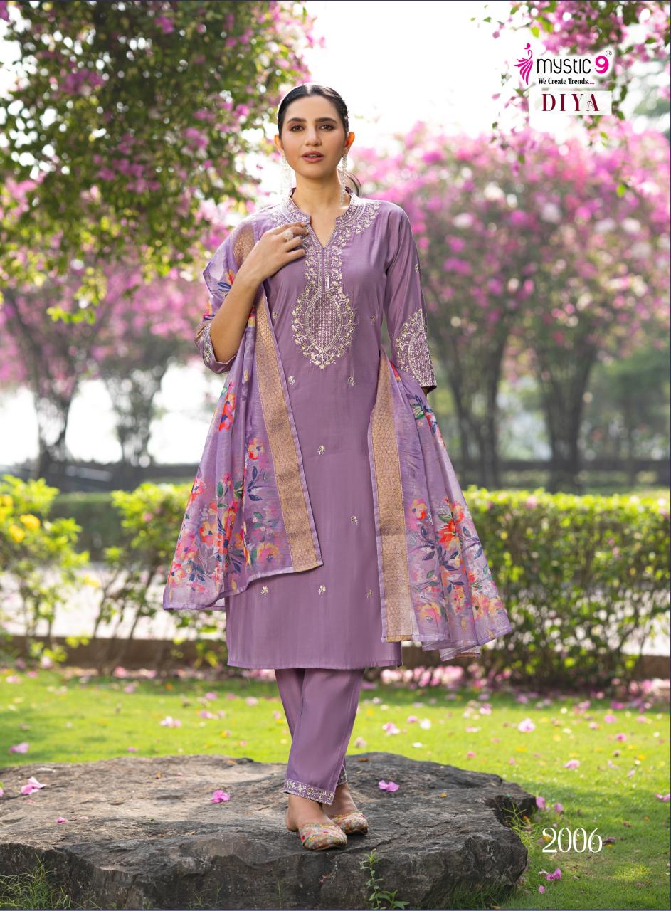 Mystic 9 Diya vol 2 catalog shop kurtis online india
