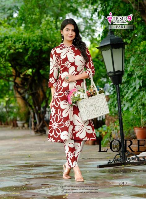 Mystic 9 Pari vol 2 Catalog indo western cord set