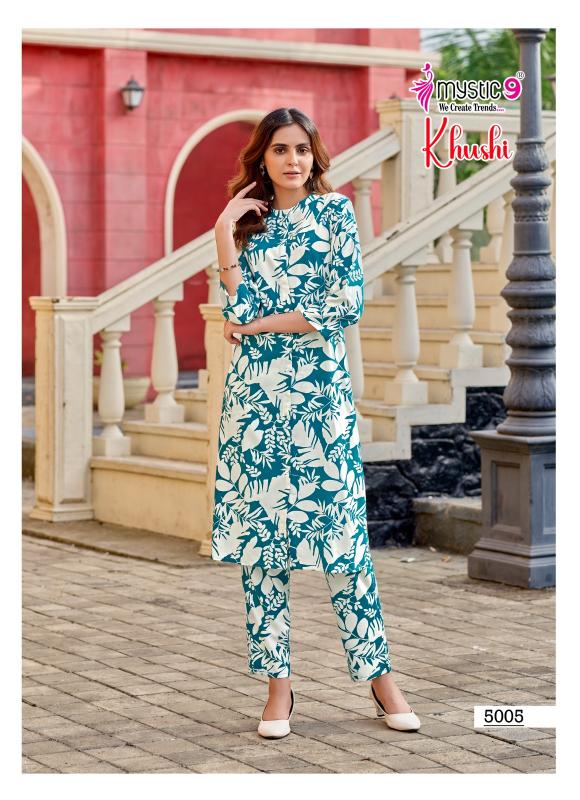 Mystic9 Khushi Vol-5 – Long Cord Set - Wholesale Catalog