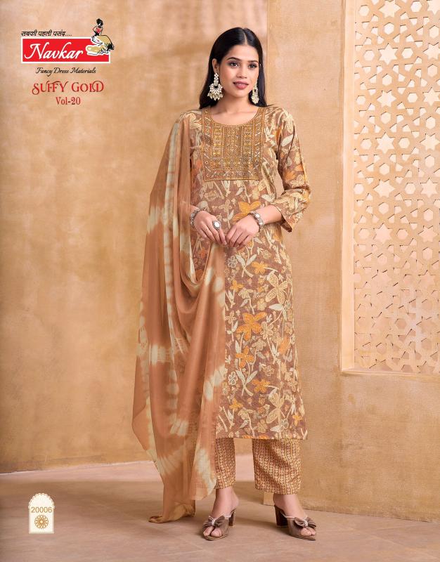 Navkar Suffy Gold 20 catalog fabindia kurtis india price
