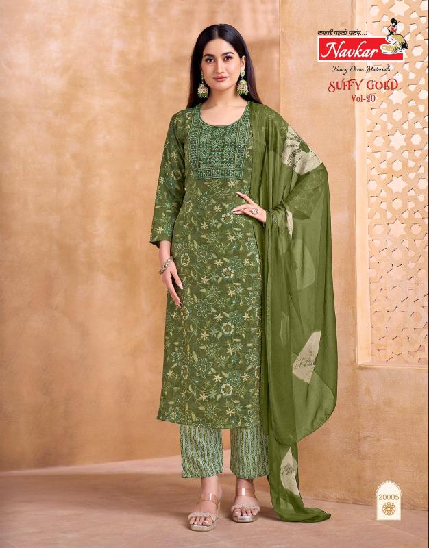Navkar Suffy Gold 20 catalog fabindia kurtis india price