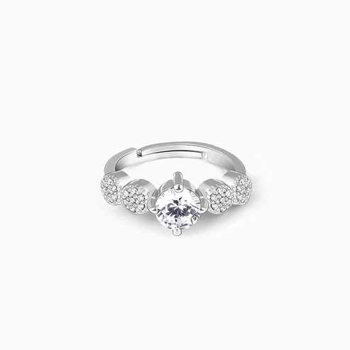 Nitya Silver Attracted To You Ring 