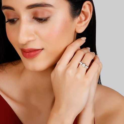 Nitya Silver Attracted To You Ring 