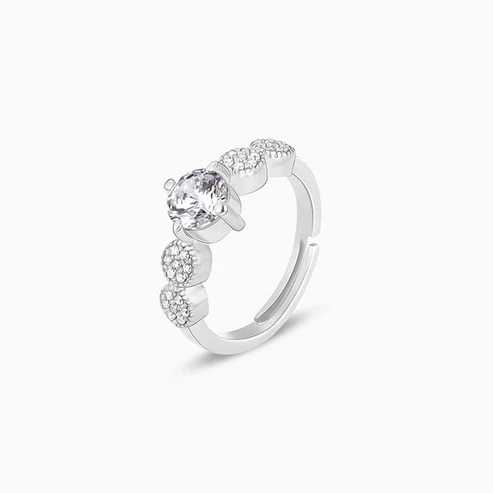 Nitya Silver Attracted To You Ring 
