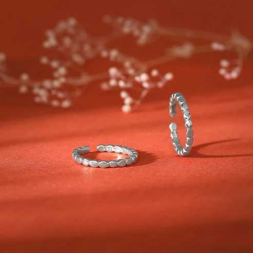 Nitya Silver Beauty of Elegance Toe Rings