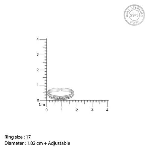 Nitya Silver Czar Ring For Him