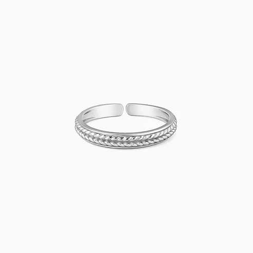 Nitya Silver Czar Ring For Him