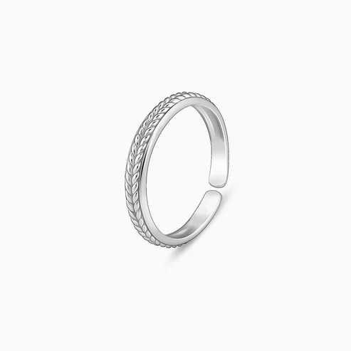 Nitya Silver Czar Ring For Him