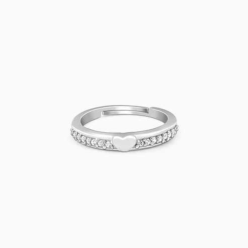 Nitya Silver Deeply Ring