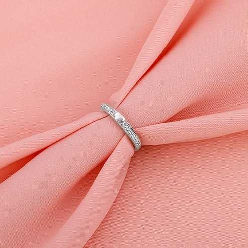 Nitya Silver Deeply Ring