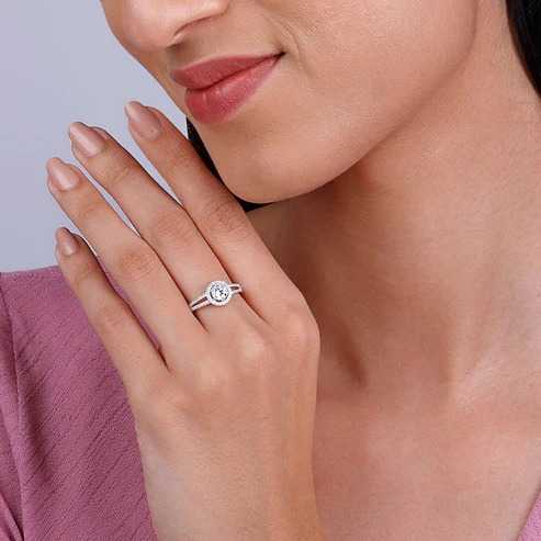 Nitya Silver Ersa Ring