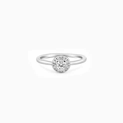 Nitya Silver Lovely Moments Ring