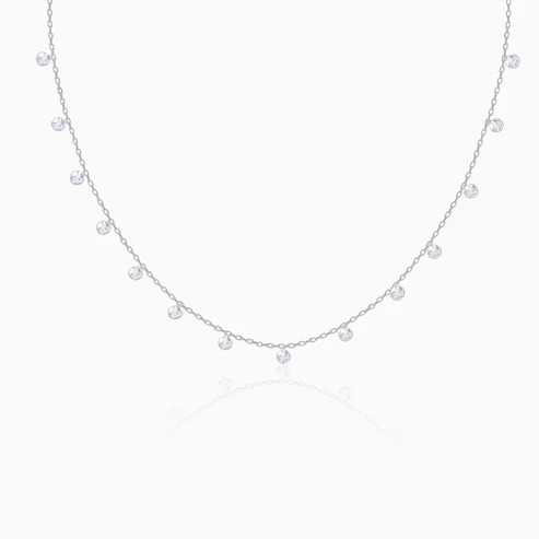 Nitya Silver Queens Necklace