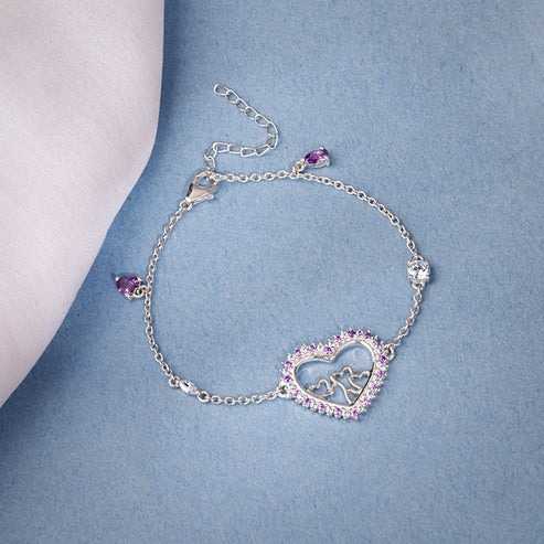 Nitya Silver Remix Bracelet