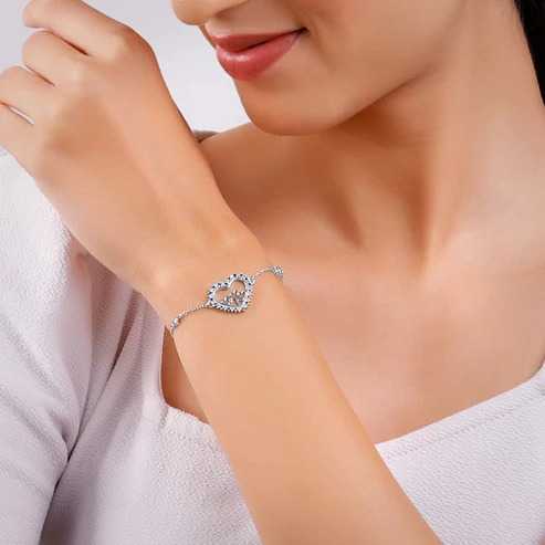 Nitya Silver Remix Bracelet