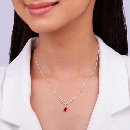 Nitya Silver Soulmate Necklace