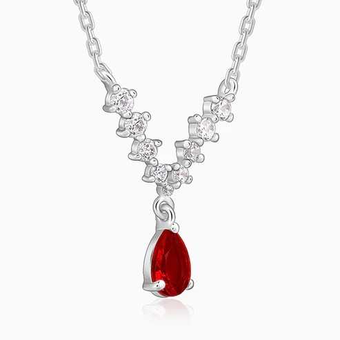 Nitya Silver Soulmate Necklace