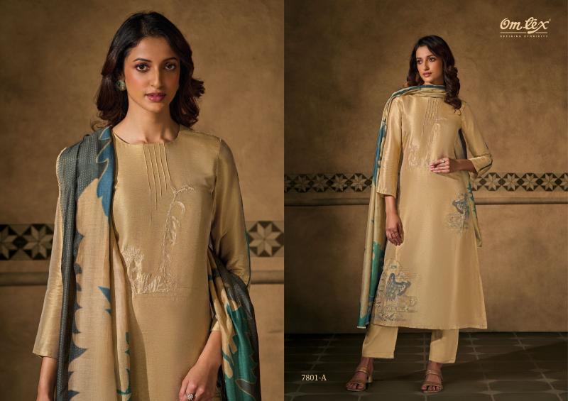 Omtex Peacock Threads catalog wholesale indian salwar kameez