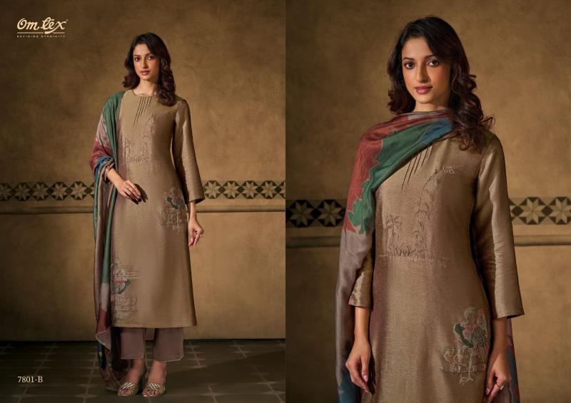 Omtex Peacock Threads catalog wholesale indian salwar kameez