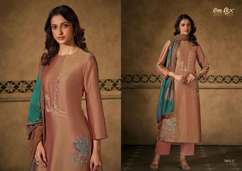 Omtex Peacock Threads catalog wholesale indian salwar kameez