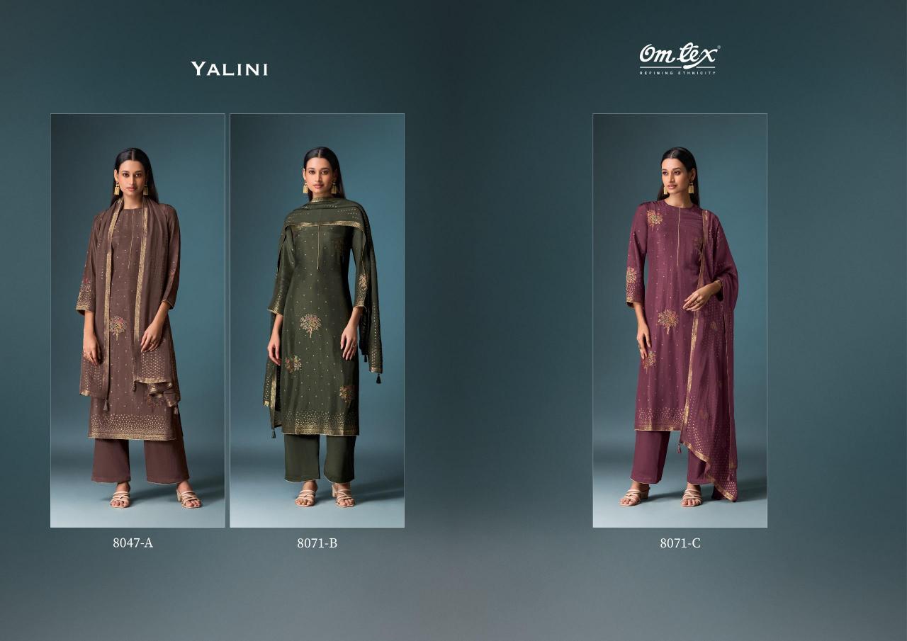 Omtex Yalini catalog dubai salwar kameez wholesalers