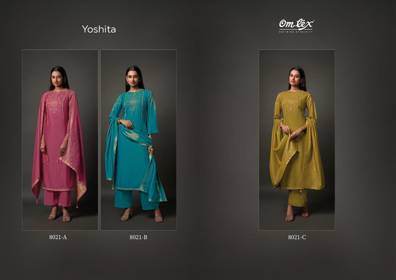 Omtex Yoshita catalog buy salwar kameez wholesale