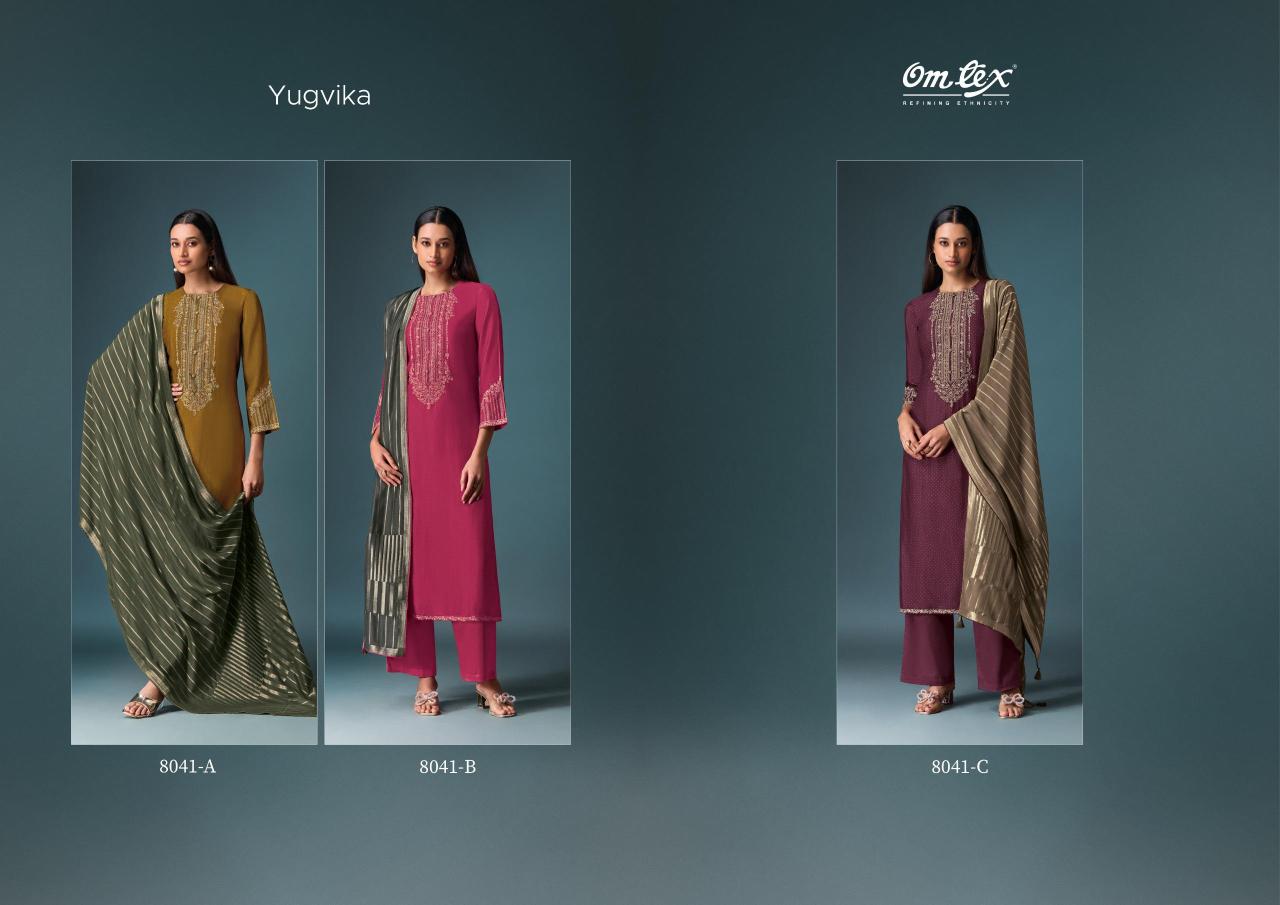 Omtex Yugvika catalog bandhej salwar kameez wholesale 