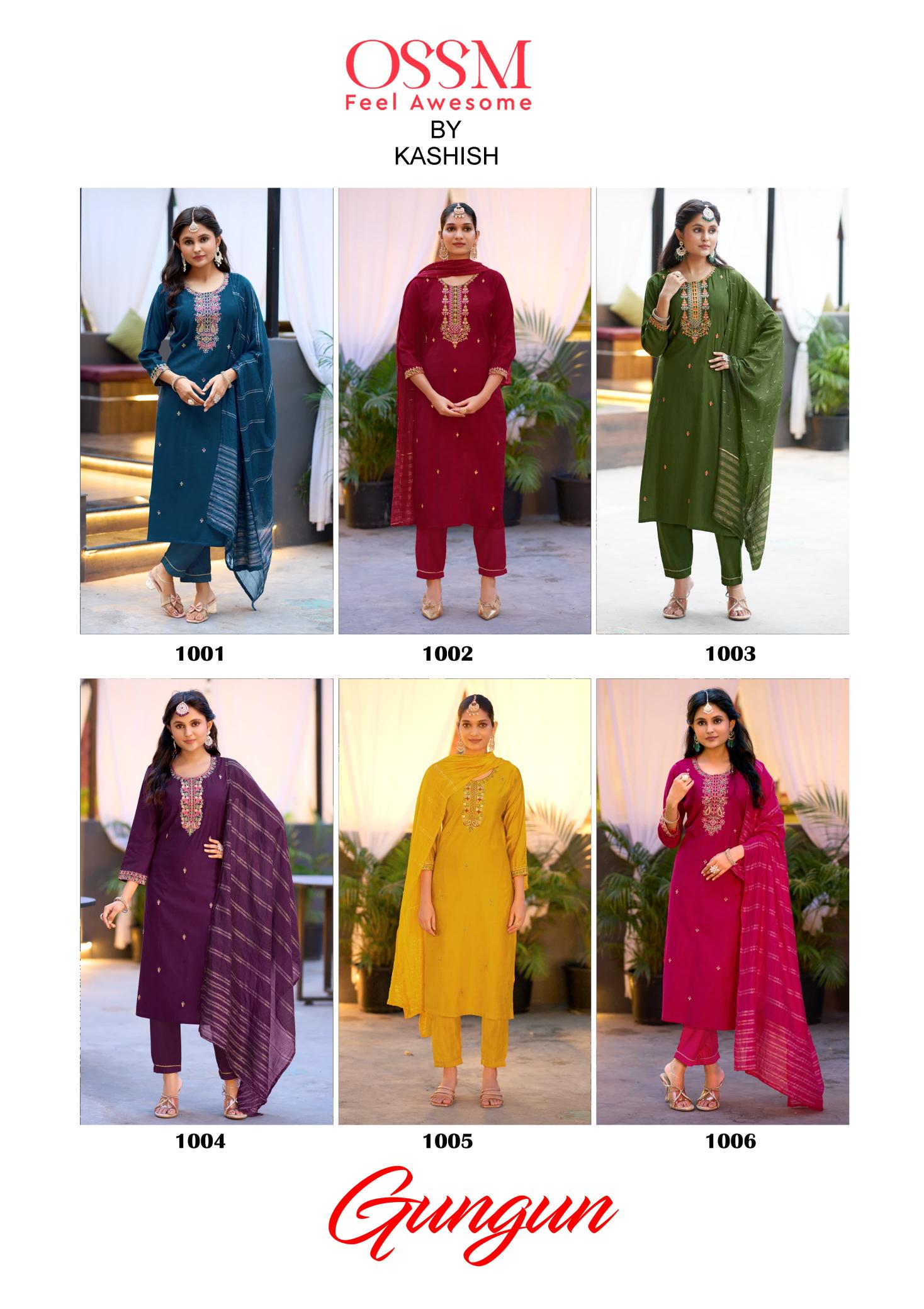 Ossm Gungun catalog online shopping of kurtis in india