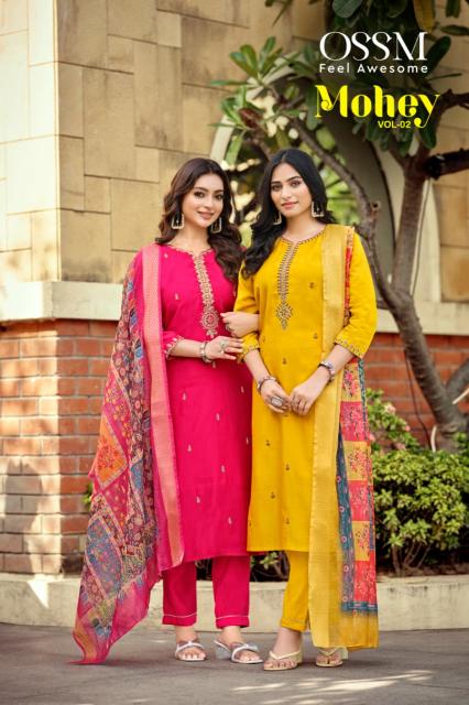 Ossm Mohey vol 2 catalog wedding wear kurtis online india
