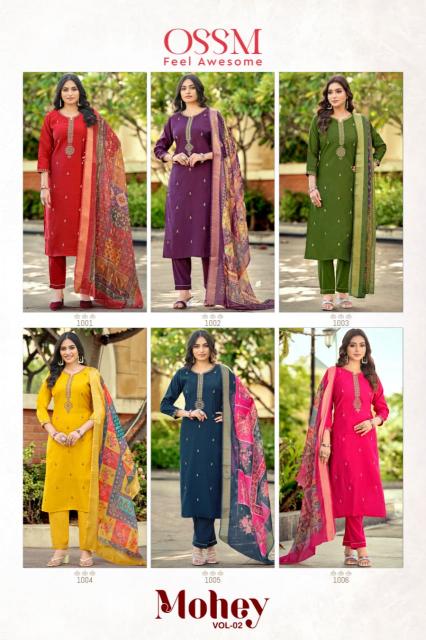 Ossm Mohey vol 2 catalog wedding wear kurtis online india