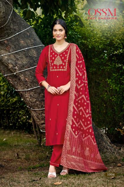 Ossm Monalisa Vol 6 catalog indian kurti ankle length