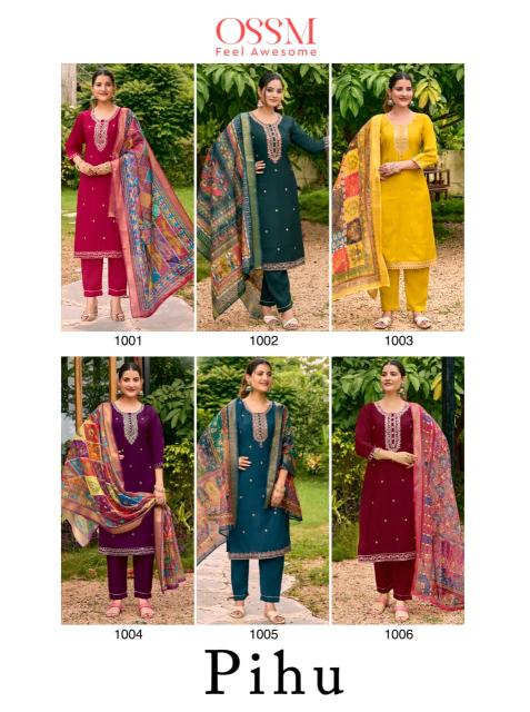 Ossm Pihu catalog branded kurtis wholesale in hyderabad
