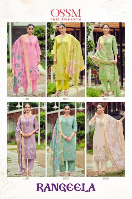 Ossm Rangeela catalog branded kurtis wholesale