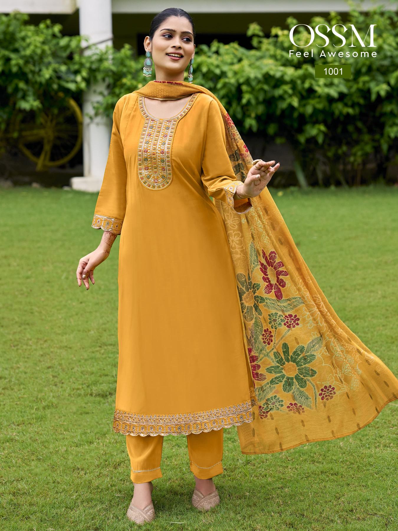 Ossm Resham catalog anarkali kurtis online shopping india